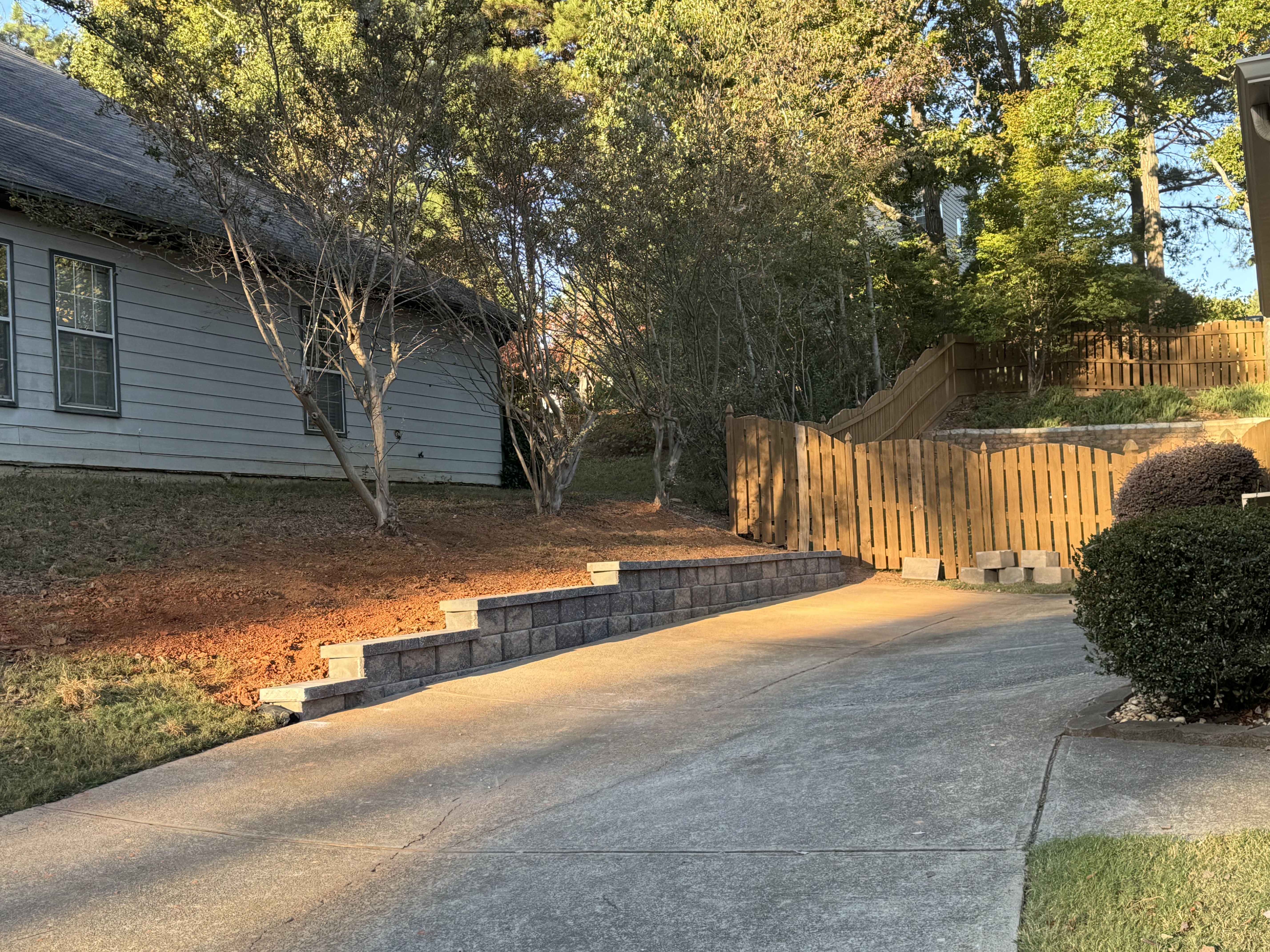 Landscaping project 9